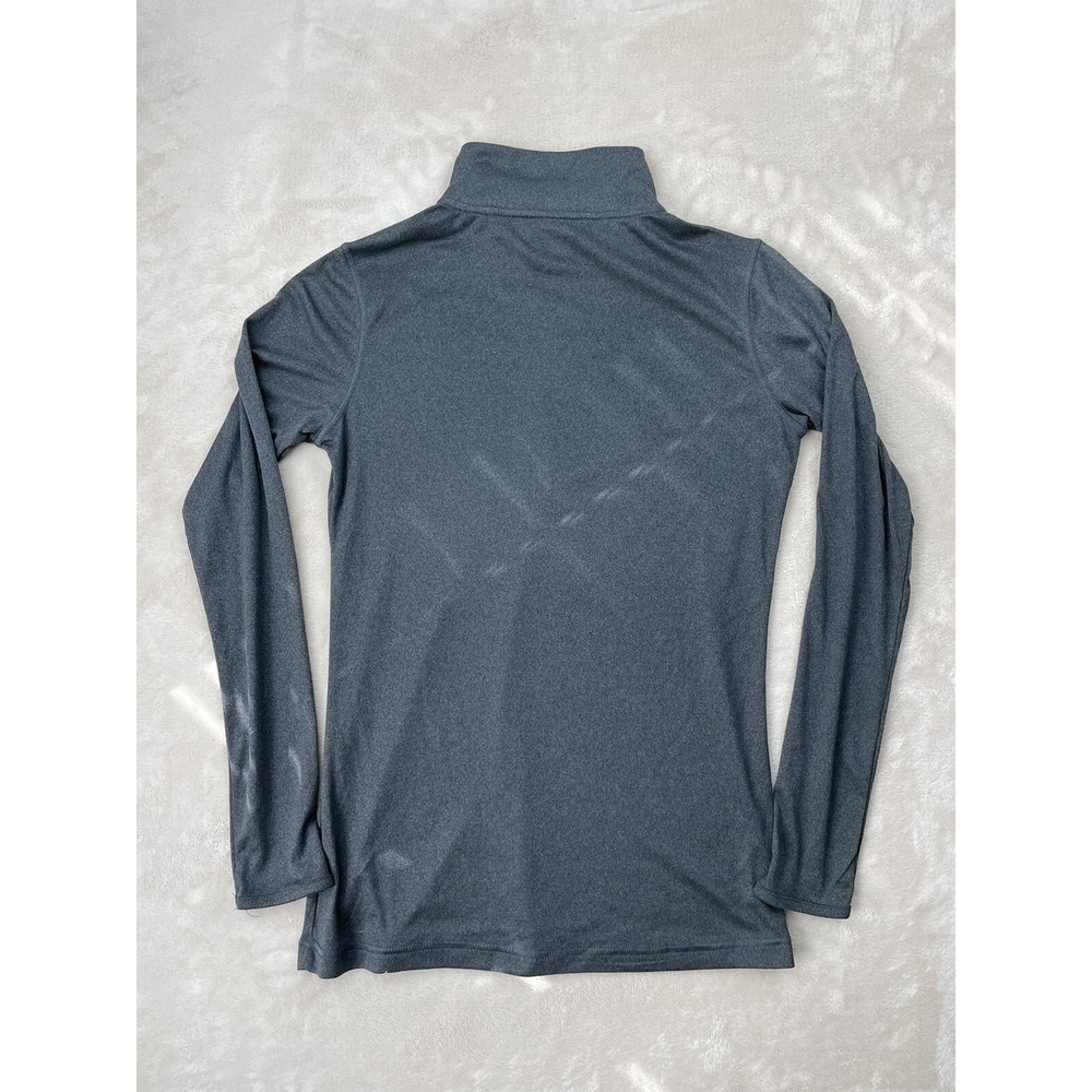 Ohio‎ State Buckeyes Womens M Pullover 1/4 Zip Long Sleeve Gray NCAA Jacket - Picture 3 of 7